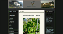 Desktop Screenshot of cordonier-lamon.ch